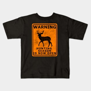 Beat up Hunting season is Open Kids T-Shirt